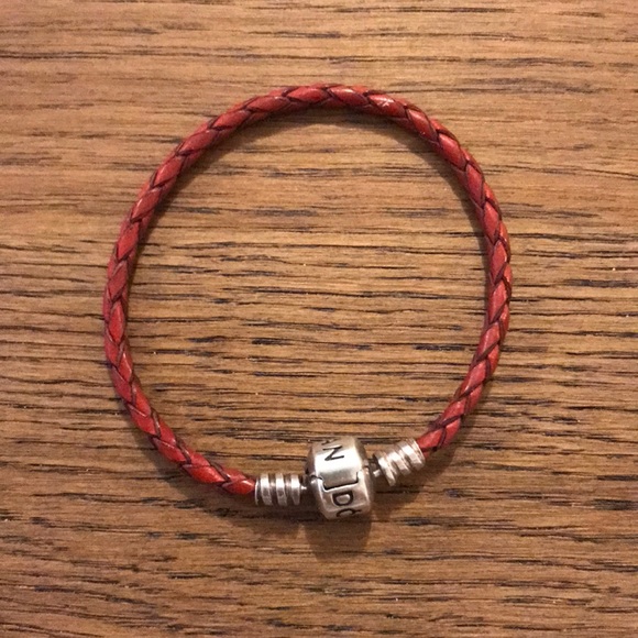 pandora leather bracelet orange pandora leather bracelet orange
